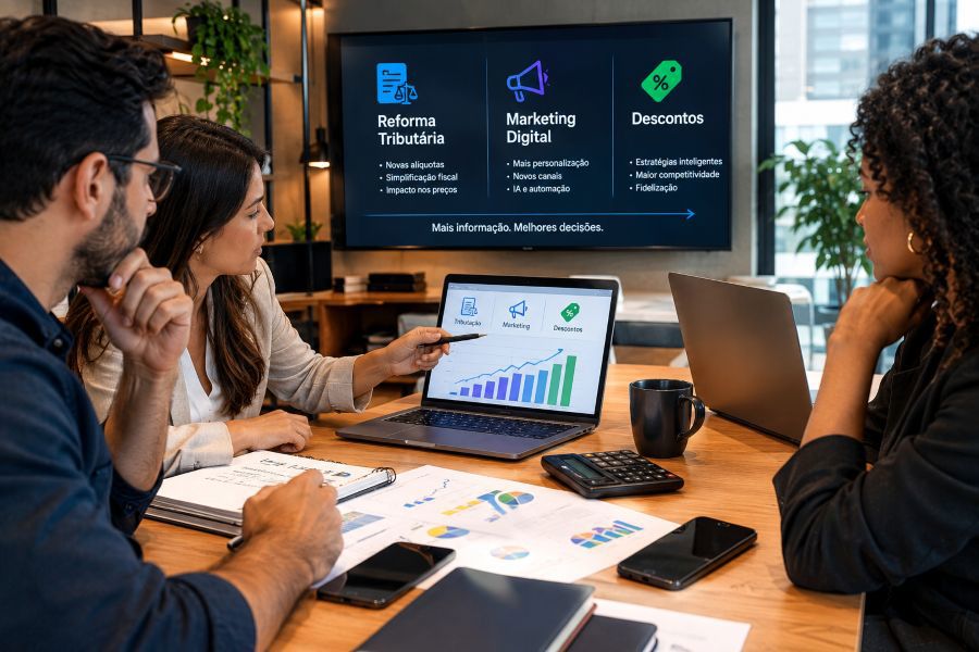 Visibilidade em IA e janela tributária pressionam empresas em 2026